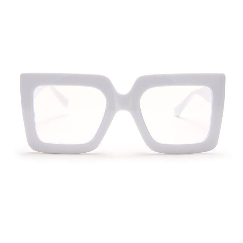 Square Frame Clear Lens Glasses