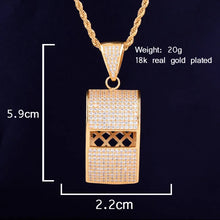 Load image into Gallery viewer, Bling Whistle Pendant Necklace
