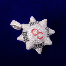 Cargar imagen en el visor de la galería, Spiked Ball Pendant Necklace
