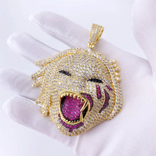 Load image into Gallery viewer, &quot;Iced Out&quot; Clown Pendant Necklace
