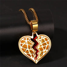 Load image into Gallery viewer, Bling Heart Band-Aid Pendant Necklace
