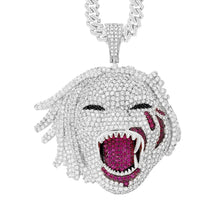 Load image into Gallery viewer, &quot;Iced Out&quot; Clown Pendant Necklace
