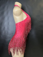 Cargar imagen en el visor de la galería, Rhinestones Fringed Bodysuit
