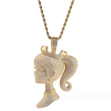 Cargar imagen en el visor de la galería, Bling Girl Pendant
