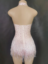 Cargar imagen en el visor de la galería, Rhinestones Fringed Bodysuit
