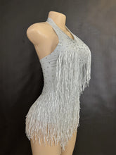 Cargar imagen en el visor de la galería, Rhinestones Fringed Bodysuit
