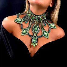 Load image into Gallery viewer, Rhinestone Chunky Choker
