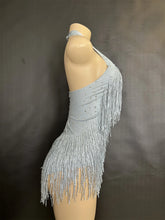 Cargar imagen en el visor de la galería, Rhinestones Fringed Bodysuit
