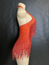 Cargar imagen en el visor de la galería, Rhinestones Fringed Bodysuit
