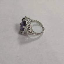 Load image into Gallery viewer, Bling Purple Stone Ring
