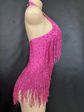 Cargar imagen en el visor de la galería, Rhinestones Fringed Bodysuit
