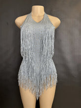 Cargar imagen en el visor de la galería, Rhinestones Fringed Bodysuit
