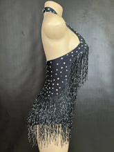 Cargar imagen en el visor de la galería, Rhinestones Fringed Bodysuit
