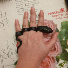 Cargar imagen en el visor de la galería, 4 piece Snake Ring Set
