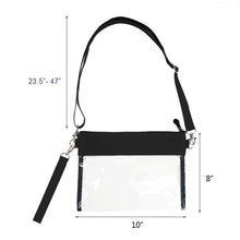 Cargar imagen en el visor de la galería, Clear Waterproof Zipper Purse/Small Bag
