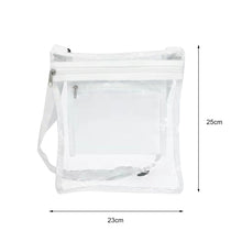 Cargar imagen en el visor de la galería, Clear Waterproof Zipper Purse/Small Bag
