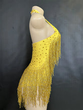 Cargar imagen en el visor de la galería, Rhinestones Fringed Bodysuit
