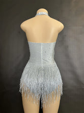 Cargar imagen en el visor de la galería, Rhinestones Fringed Bodysuit
