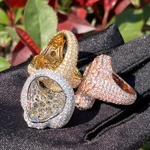 Cargar imagen en el visor de la galería, Bling Bubble Letter Ring
