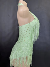 Cargar imagen en el visor de la galería, Rhinestones Fringed Bodysuit
