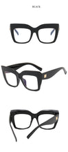 Load image into Gallery viewer, Big Frame Cateye Clear Lens Glasses
