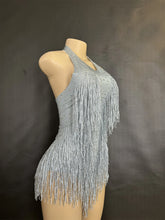 Cargar imagen en el visor de la galería, Rhinestones Fringed Bodysuit
