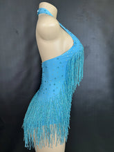 Cargar imagen en el visor de la galería, Rhinestones Fringed Bodysuit
