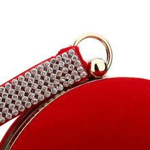 Cargar imagen en el visor de la galería, Velvet Ball Clutch Purse
