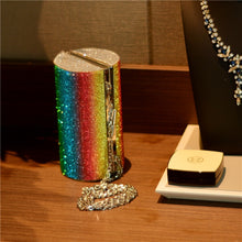 Load image into Gallery viewer, Tri-Color Bling Clutch
