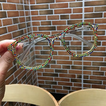 Load image into Gallery viewer, Clear Lens Bling Glasses
