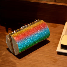 Load image into Gallery viewer, Tri-Color Bling Clutch
