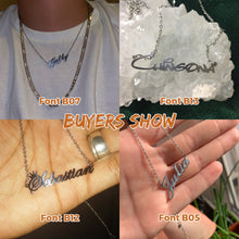 Load image into Gallery viewer, Personalized Name Necklace
