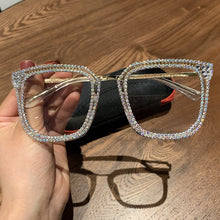 Load image into Gallery viewer, Clear Lens Bling Glasses
