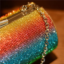 Load image into Gallery viewer, Tri-Color Bling Clutch
