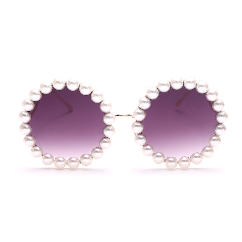 Pearl Round Luxury Sunglasses