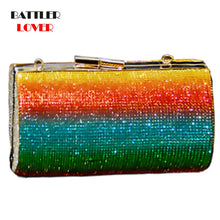 Cargar imagen en el visor de la galería, Tri-Color Bling Clutch
