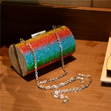 Load image into Gallery viewer, Tri-Color Bling Clutch
