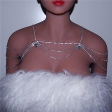 Load image into Gallery viewer, Bling Shoulder Necklace Chain
