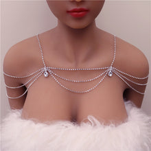 Load image into Gallery viewer, Bling Shoulder Necklace Chain
