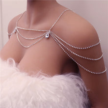 Load image into Gallery viewer, Bling Shoulder Necklace Chain
