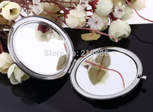 Load image into Gallery viewer, Rhinestone Heart Compact Mirror
