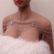 Cargar imagen en el visor de la galería, Bling Shoulder Necklace Chain
