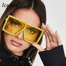 Load image into Gallery viewer, Oversized Bling Sunglasses
