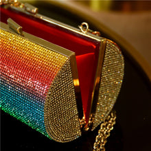 Load image into Gallery viewer, Tri-Color Bling Clutch
