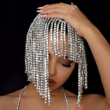 Load image into Gallery viewer, Tassel Rhinestone Hair Bling
