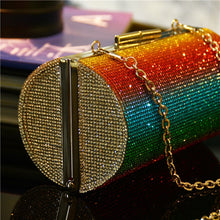 Load image into Gallery viewer, Tri-Color Bling Clutch
