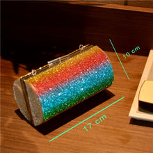 Cargar imagen en el visor de la galería, Tri-Color Bling Clutch
