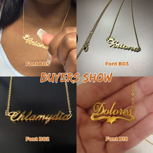 Load image into Gallery viewer, Personalized Name Necklace
