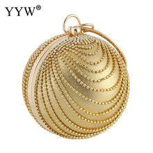 Cargar imagen en el visor de la galería, Round Bling Evening Clutch
