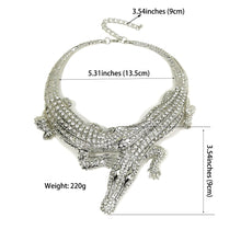 Cargar imagen en el visor de la galería, Crocodile Choker
